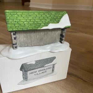 Christmas lighted houses.